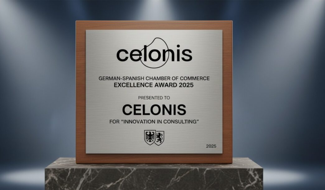 Celonis Awarded for Innovation in Consulting at 2025 German-Spanish Excellence Awards