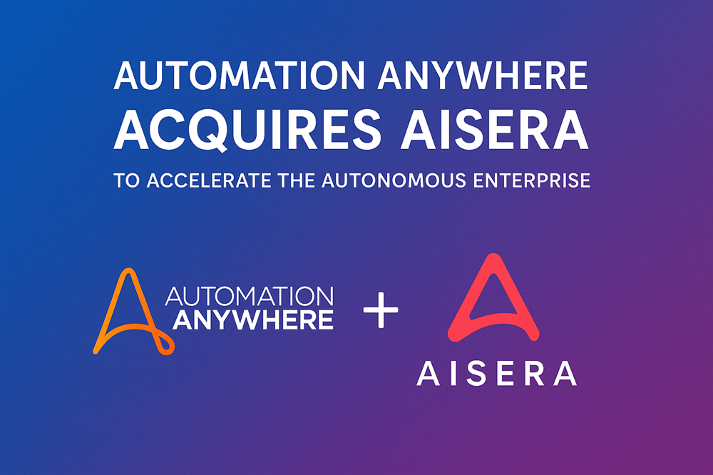 Automation Anywhere Acquires Aisera to Accelerate the Autonomous Enterprise